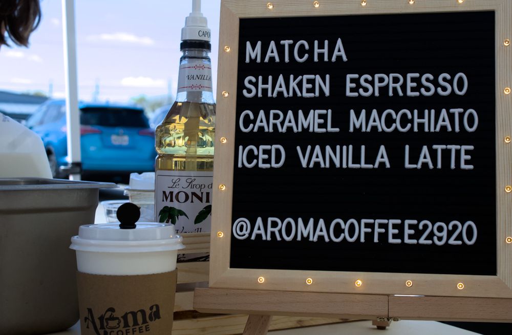 Cozy Aroma coffee shop interior